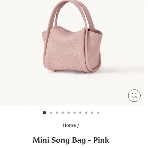 Songmont Blush Pink Mini Song Bag - Picture 9 of 12